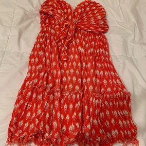 Free people strapless sundress